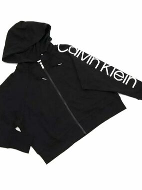 XS Calvin Klein Cropped Full Zip Jacket